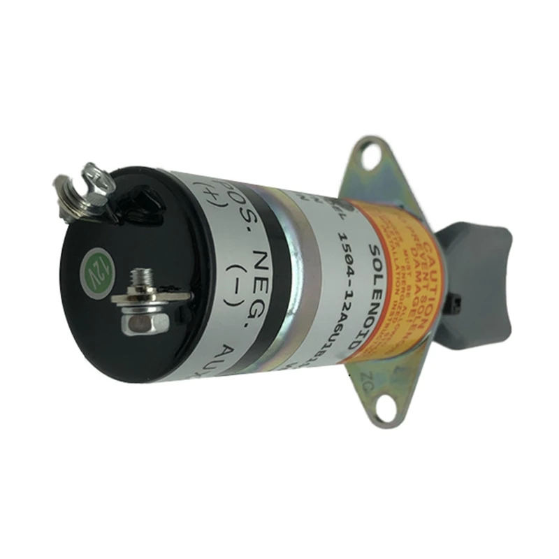 1502-12D6U1B1S1A Fuel Stop Solenoid 12V For Yanmar Diesel 129470-67320 1504-12A6U1B1S2