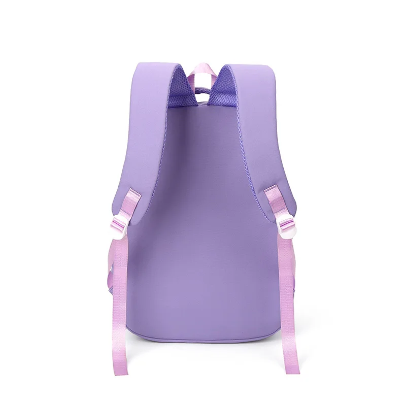 MINISO Kuromi Mochila Large capacity Waterproof Backpack for School Kawaii Anime cosplay bag Travel Bag School Student girl Gift