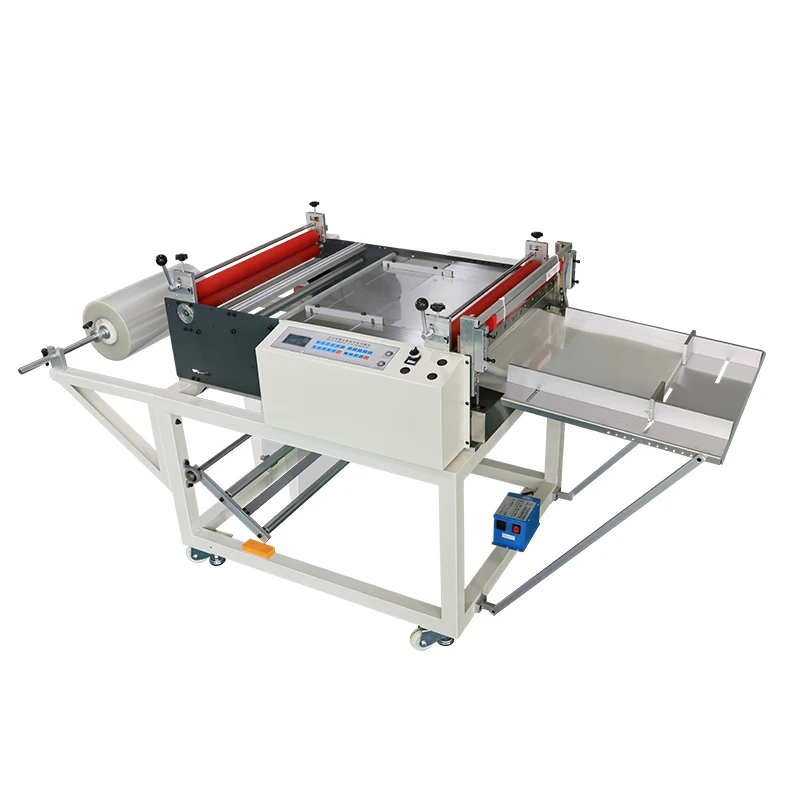 Best Sellers  Fully Automatic Unwinding Longitudinal and Transverse Color Tracing Cutting Machine Width 800mm