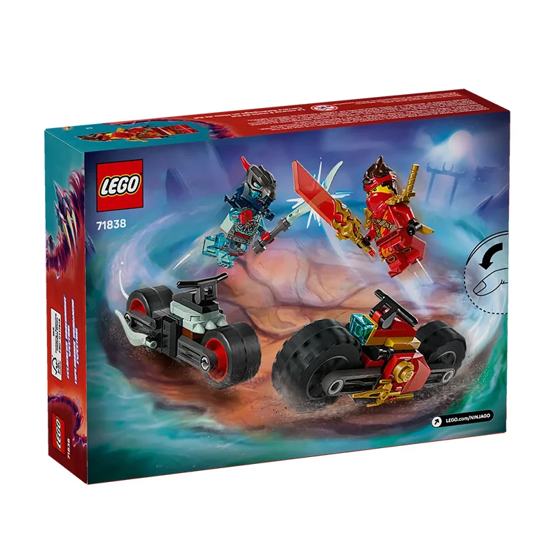 

LEGO Phantom Ninja 71838 Kai's motorcycle speed pursuit puzzle building block toy gift