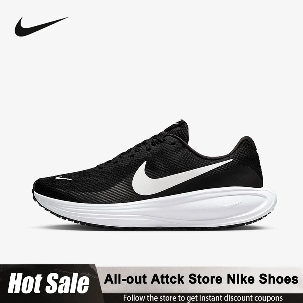 

Мужские кроссовки Nike Revolution 8, спортивные тренировочные кроссовки HJ9198-003, дышащие кроссовки с сеткой, амортизирующая повседневная обувь с низким берцем