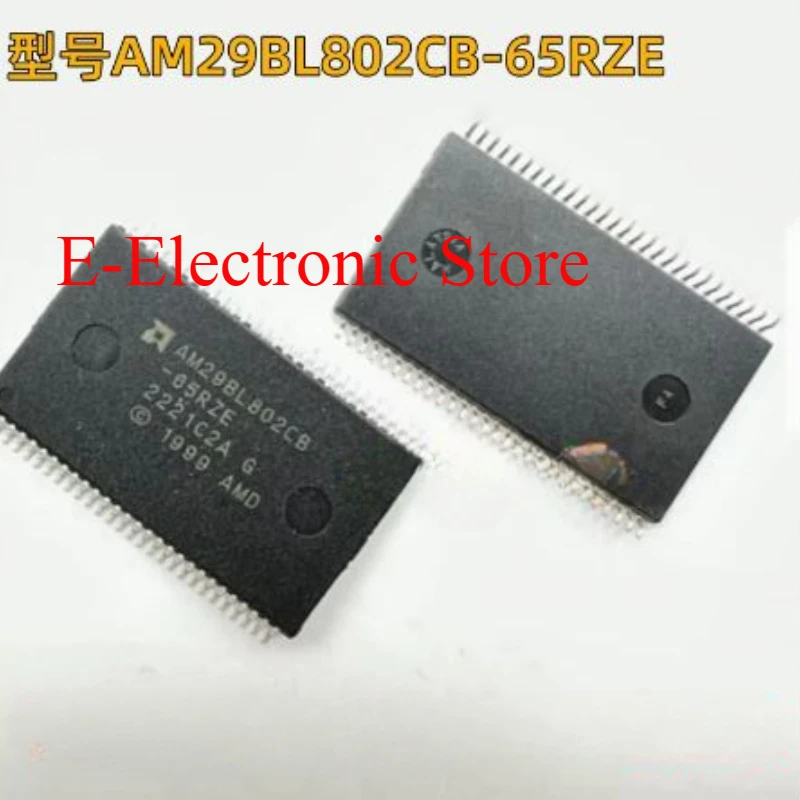 

5PCS/LOT AM29BL802CB AM29BL802CB-65RZE TSSOP56 (512 K X 16-Bit) CMOS 3.0 Volt-only Burst Mode Flash Memory