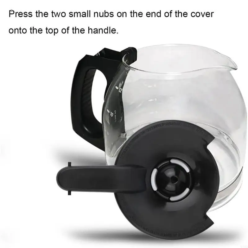 918D Black ABS Coffee Top Top Accoent Accountsy Account Cover для 12 чашек моделей, включая BVMC MVX и BVMC CHX23