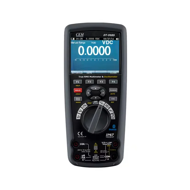 DT-9989 High Precision Multimeter True RMS Digital Oscilloscope