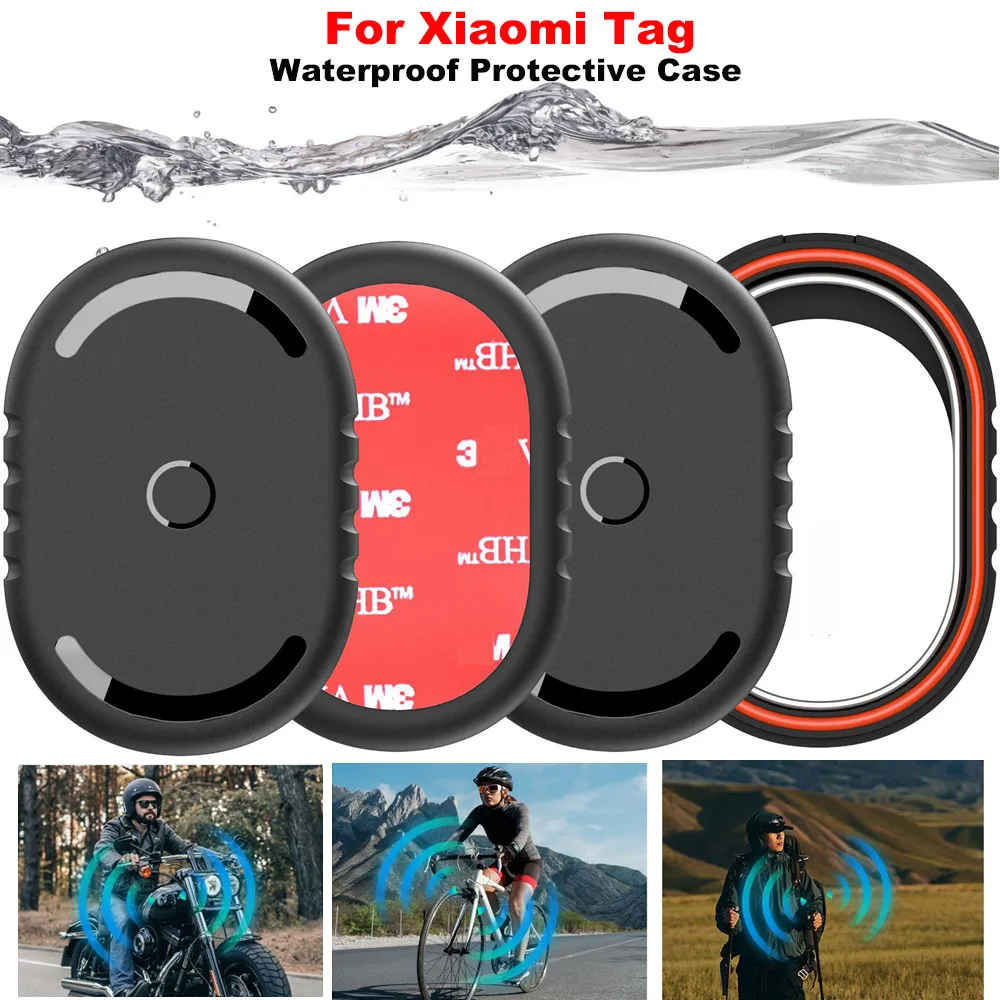 AliExpress SZKOSTON Waterproof Case For Xiaomi Tag Hidden GPS Tracker Holder Case with Adhesive Sticker for Wallet Mountain Bike Luggage Car Shell