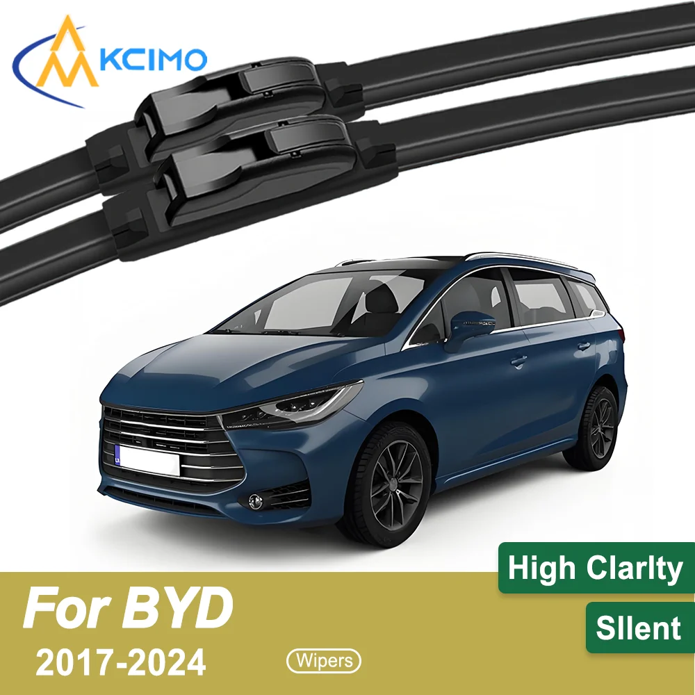 

2-Pack Superior Wiper Blades for BYD BYD Song Max 2017-2024 All-Season Durable Quiet Wiping Uninterrupted Visibility