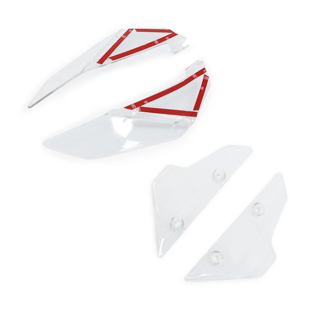 For HONDA XL750 TRANSALP XL 750 Transalp 2023 Front Wind deflectors Side Spoiler Windshield Windscreen Air Deflector Wind image 4