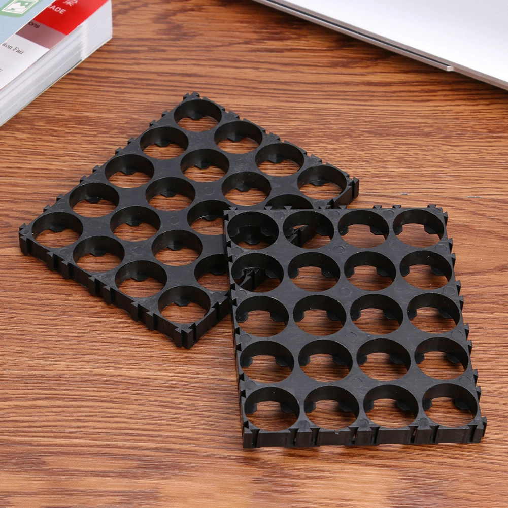 2 stücke 4x5 zelle 18650 lithium batterie abstands halter strahlungs halter für diy batterie pack