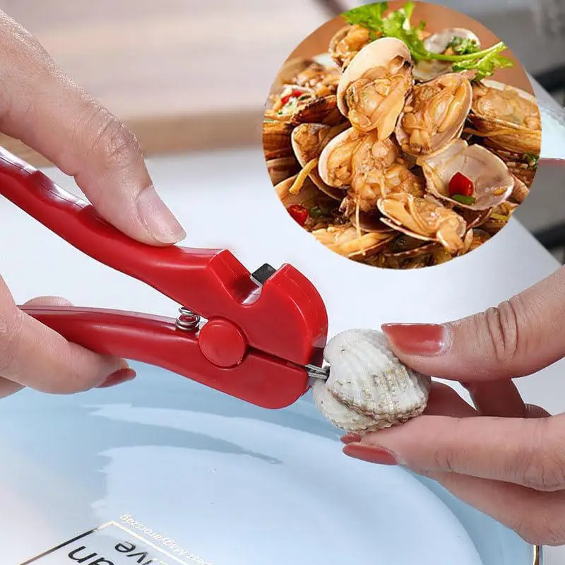 

Manual Blood Clam Opening Pliers Labor-Saving Easy Using Scallop Bottle Opener Multifunctional Home Kitchen Supplies