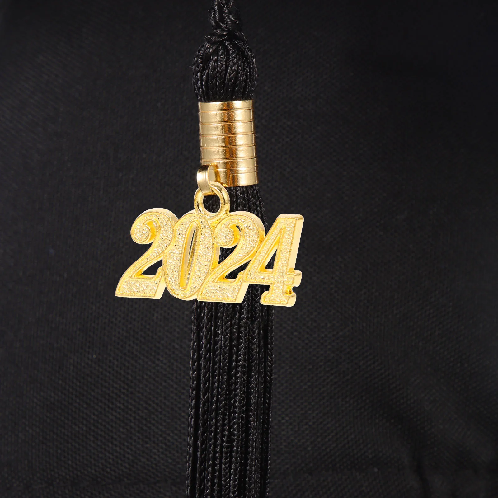 

50pcs 2024 Number Pendant Charms Alloy DIY Jewelry Craft Decorative Charms for Necklaces Bracelets Earrings Keychains New Year