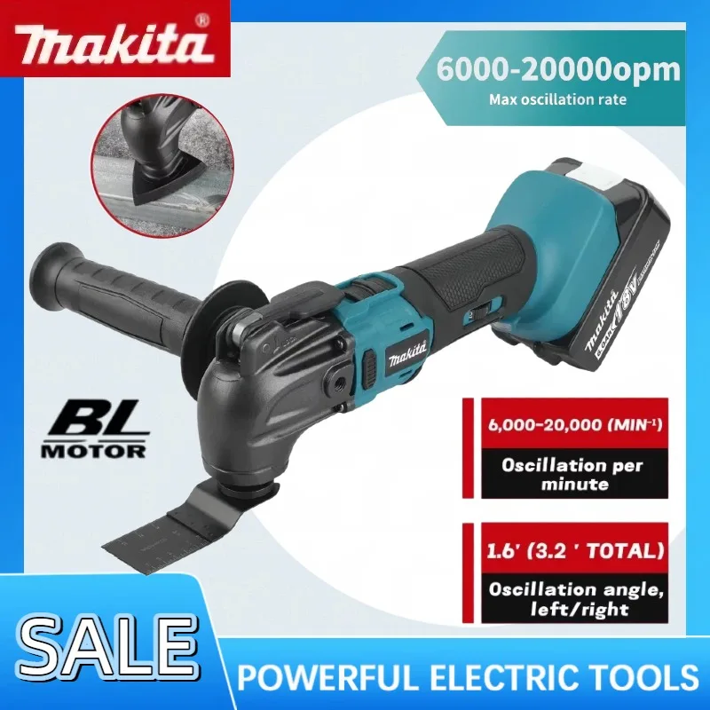 

Makita Cordless Quick Release Oscillating Multi-Functional Electric Trimmer Quick-Change Compatible Tool For Makita Battery