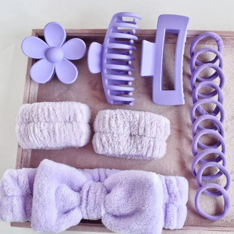16pcs Purple