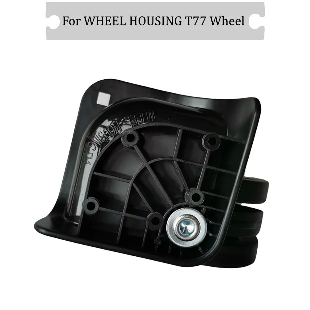 

Suitable For T77 Black wheel practical replacement trolley luggage wheel Smooth sliding rollers wear-resistant