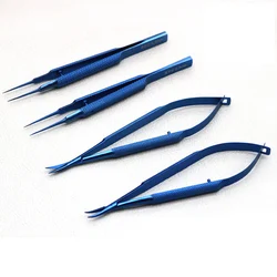 Surgical microtitanium surgical instrument ophthalmic microsurgical instrument combination needle holder/scissors/tweezers Surg