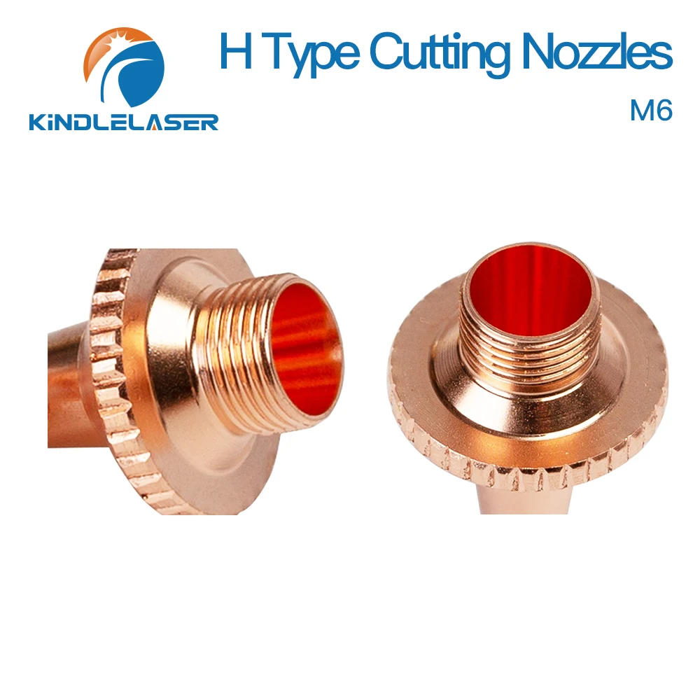 KINDLELASER 1064nm ugello Laser a fibra diametro 11.5mm altezza 15.5mm filettatura M6 per testina Laser a fibra Preictec 3D