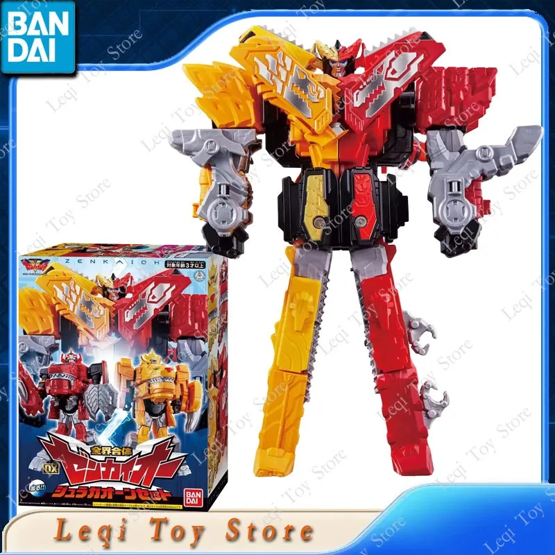 

Bandai Genuine DX Kikai Sentai Zenkaiger Global Integration zenkaioh Action Anime Figures Toy Kids Gift Assembly Model Ornaments