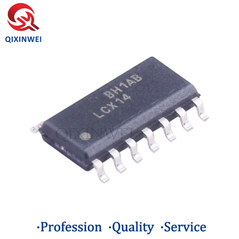 10PCS Echte original 74LCX14MX 74LCX14 LCX14 patch SOP14 trigger chip