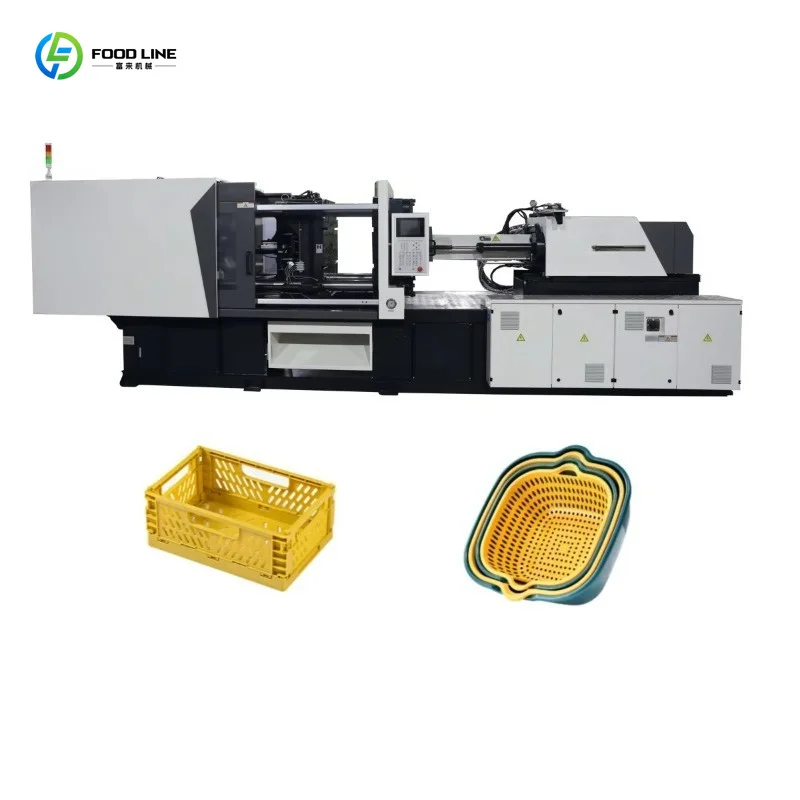 Customized High Precision Gear Motor Equipped 280T Horizontal Hydraulic Injection Molding Machine For PET ABS Plastic Production