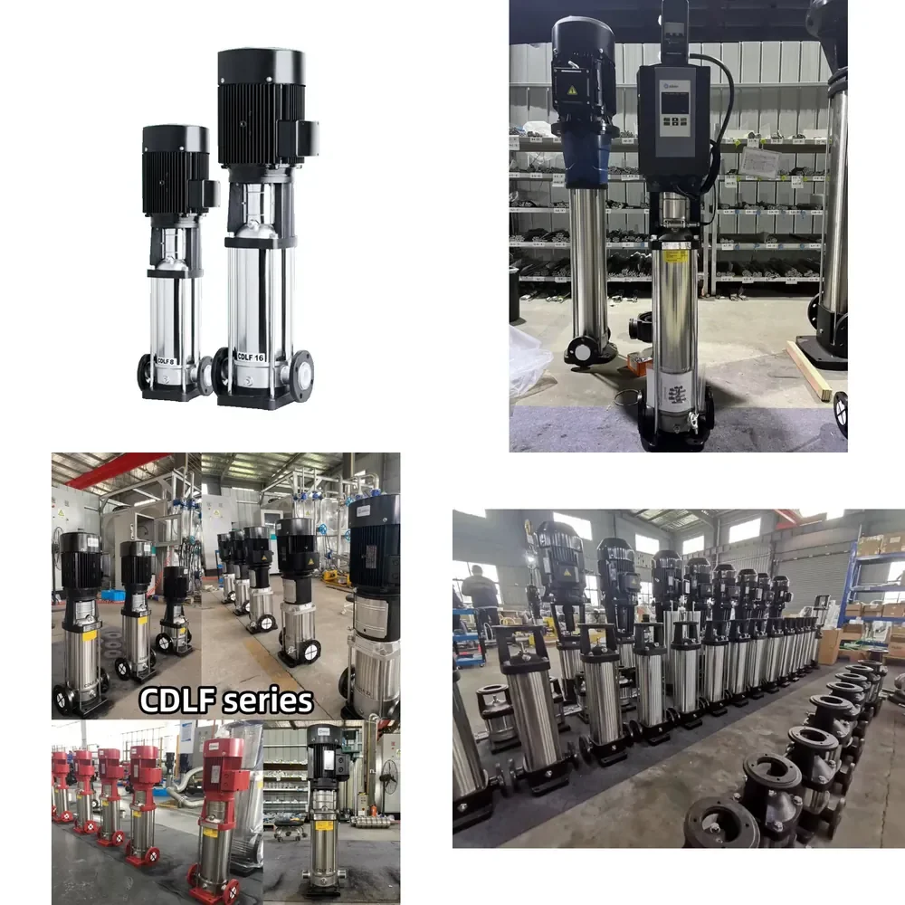 20hp CDLF32 High Pressure Large Flow Intelligent Stainless Electric Jockey Water Pump for Industrial Water Circulation