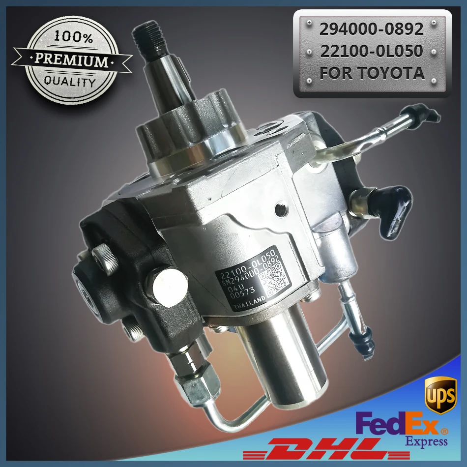 High Quality Diesel 2KD-FTV Common Rail Fuel Pump 294000-0892 2940000892 22100-0R050 Suitable for Toyota HIACK