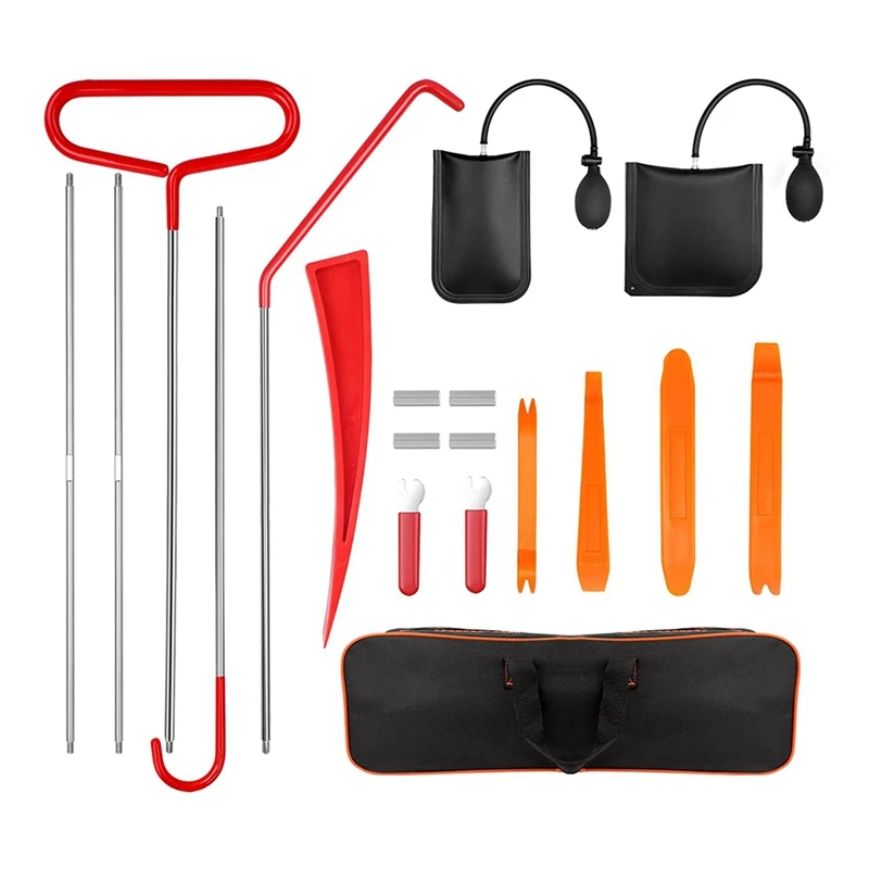 19 Pieces Of Home Maintenance Tools, Long-Distance Hook Tools, Stainless Steel Door Opening Tools