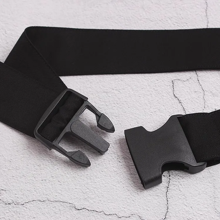 女性のファッション黒生地バッグコルセット女性カマーバンドコートウエストバンドドレス宣言ワイドベルト J025