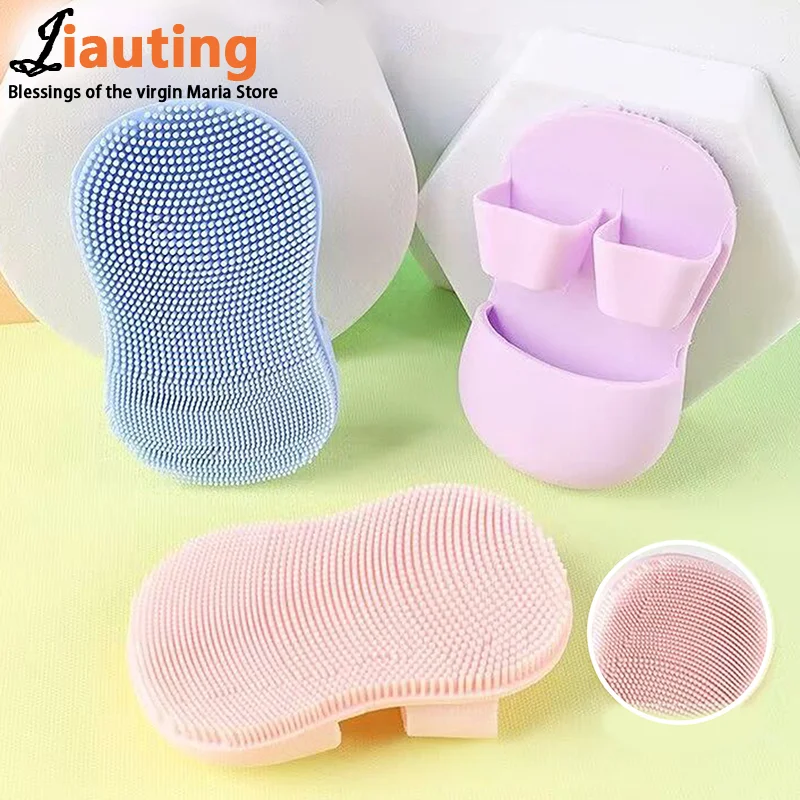 3PCS MINI Finger แปรงล้างหน้าซิลิโคนแปรงจมูกทําความสะอาดลบแต่งหน้าล้างหน้าเครื่องสําอางค์แปรงเครื่องมือ