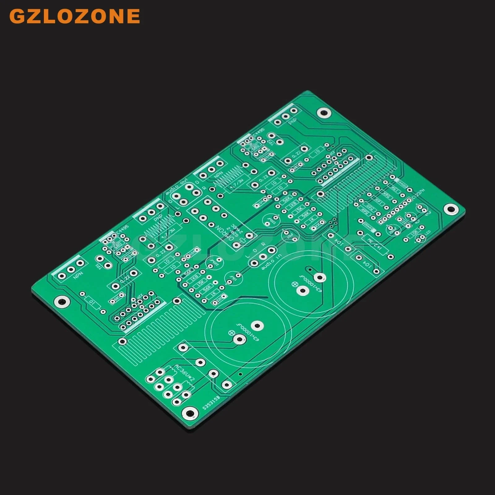 Stereo UPC1342V+NJW0302G/NJW0281G Class AB Power amplifier Bare PCB 150W+150W