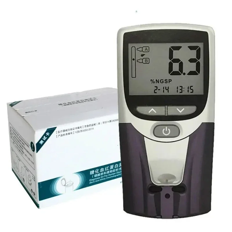 A1C EZ 2.0 Glycohemoglobin Analyzer HBA1C HbA1c POCT Analyzer Hormones Analyzer Handheld HbA1c Testing