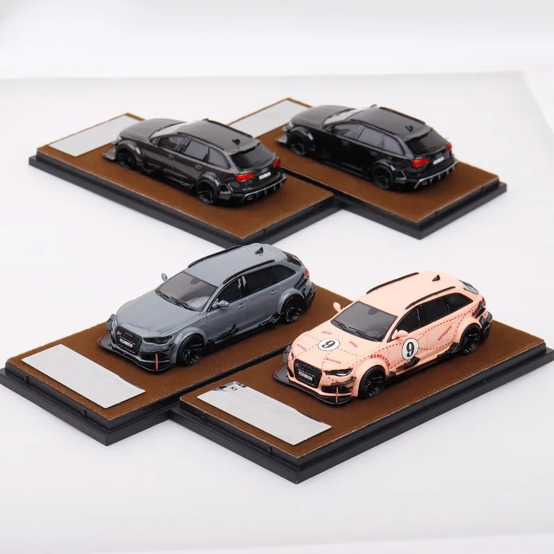 

Точка запуска 1:64 Модель автомобиля из смолы AUDI RS6 C7 Avant DTM, праздничный подарок для мальчиков и коллекционное украшение для взрослых.