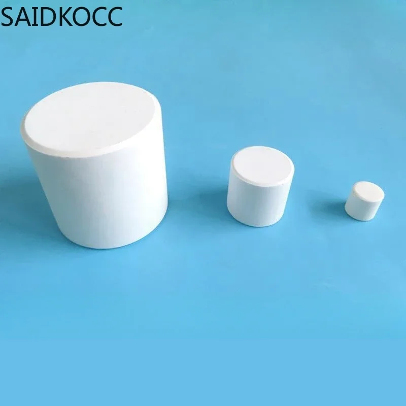 Customized alumina ceramic column with a diameter of 15 * 15/60 * 60mm, insulated column, high-temperature resistant crucible