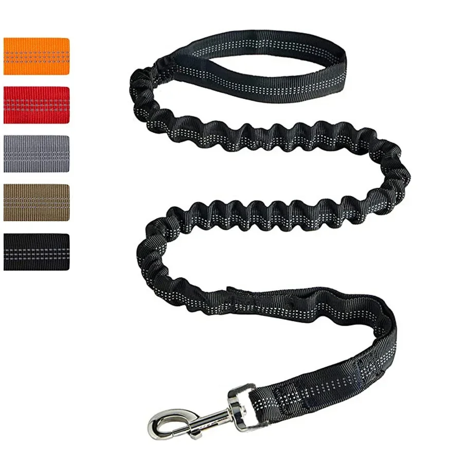 Elastic Buffering Training Dog Leash  Explosion-proof  Dog Walking Accessories for Medium Large Dogs