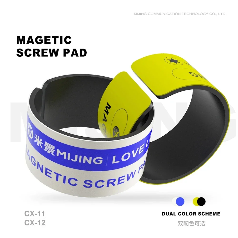 Mijing Magnetic Screw Pad Memory Mat Space Saving For Electric Component Organizer Preventing Getting Lost and Unorganized