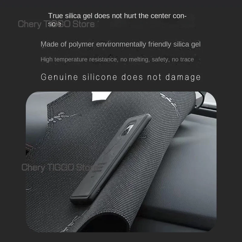 For Chery Tiggo7 pro 2022 2023 2024 Anti-Slip Mat Dashboard Cover Pad Sunshade Dashmat ProtectMicrofibre leather Accessories