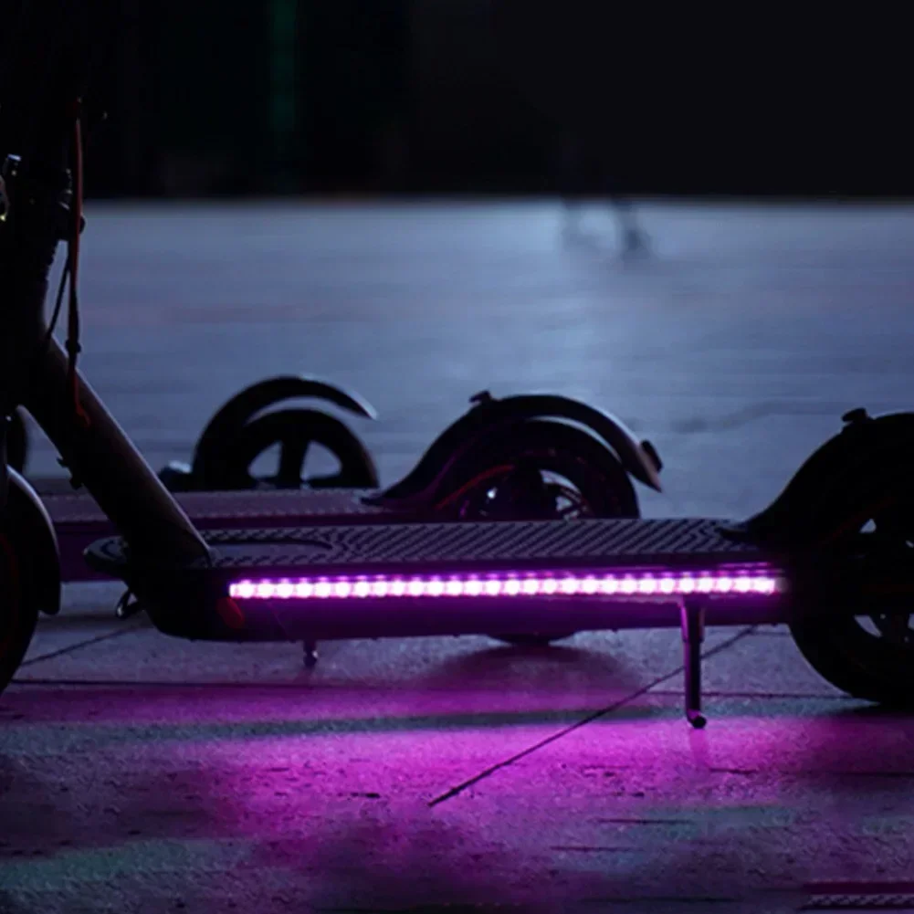 Electric Scooter LED Light Strip Colorful Marquees For -Xiaomi/Pro Max G30 Waterproof Light Bars E-Scooter Accessories