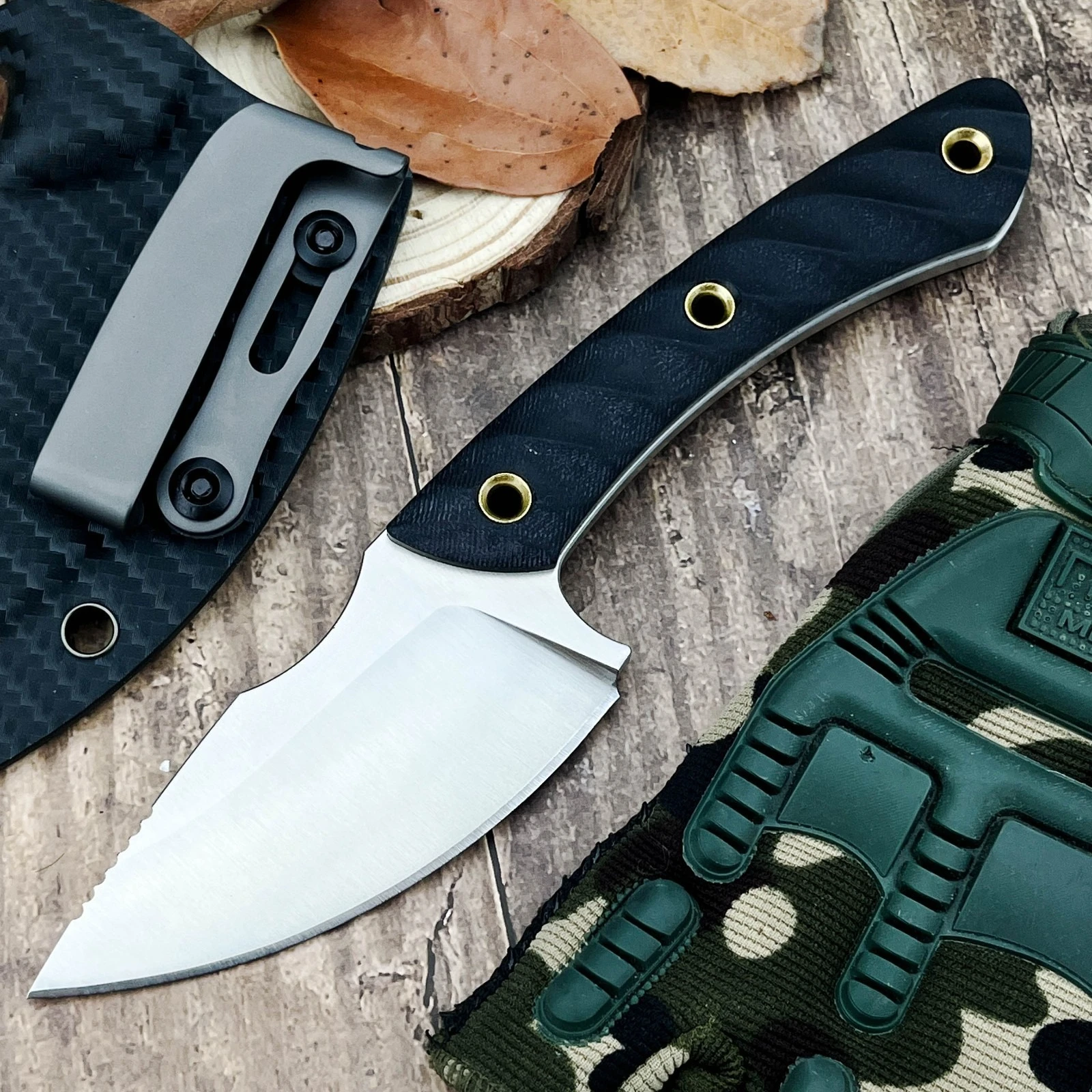 

Легкий портативный нож для активного отдыха, прямой нож EDC, нож для резки, нож для фруктов, многофункциональный инструмент для кемпинга и рыбалки