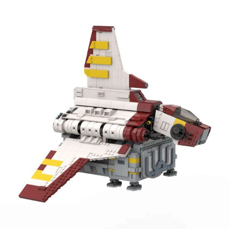 2022 Uds. Película de batalla de estrellas MOC lanzadera de transporte de clase RHO modelo de campamento del ejército DIY ideas creativas juguete para niños ensamblaje rompecabezas regalo