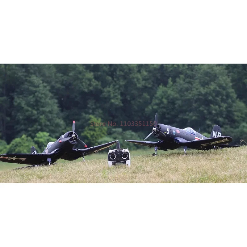 Dynam F4U Pirate Jet Wingspan 1.3m II wojna światowa realistyczne stałe skrzydło zdalnie sterowany model samolotu 4S zasilany myśliwiec zabawkowy samolot