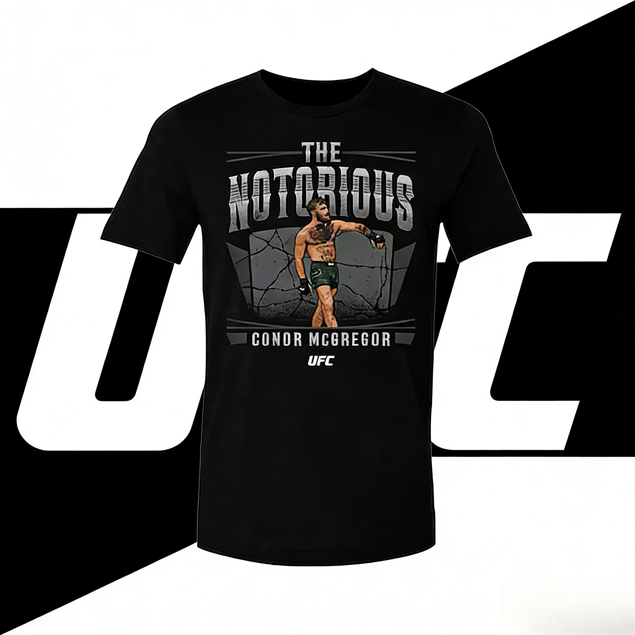 UFC Player Jon Jones Theme 2026 Summer Pure Cotton 100% Loose Casual Fashion Trendy T-shirt เหมาะสำหรับทั้งชายและหญิง
