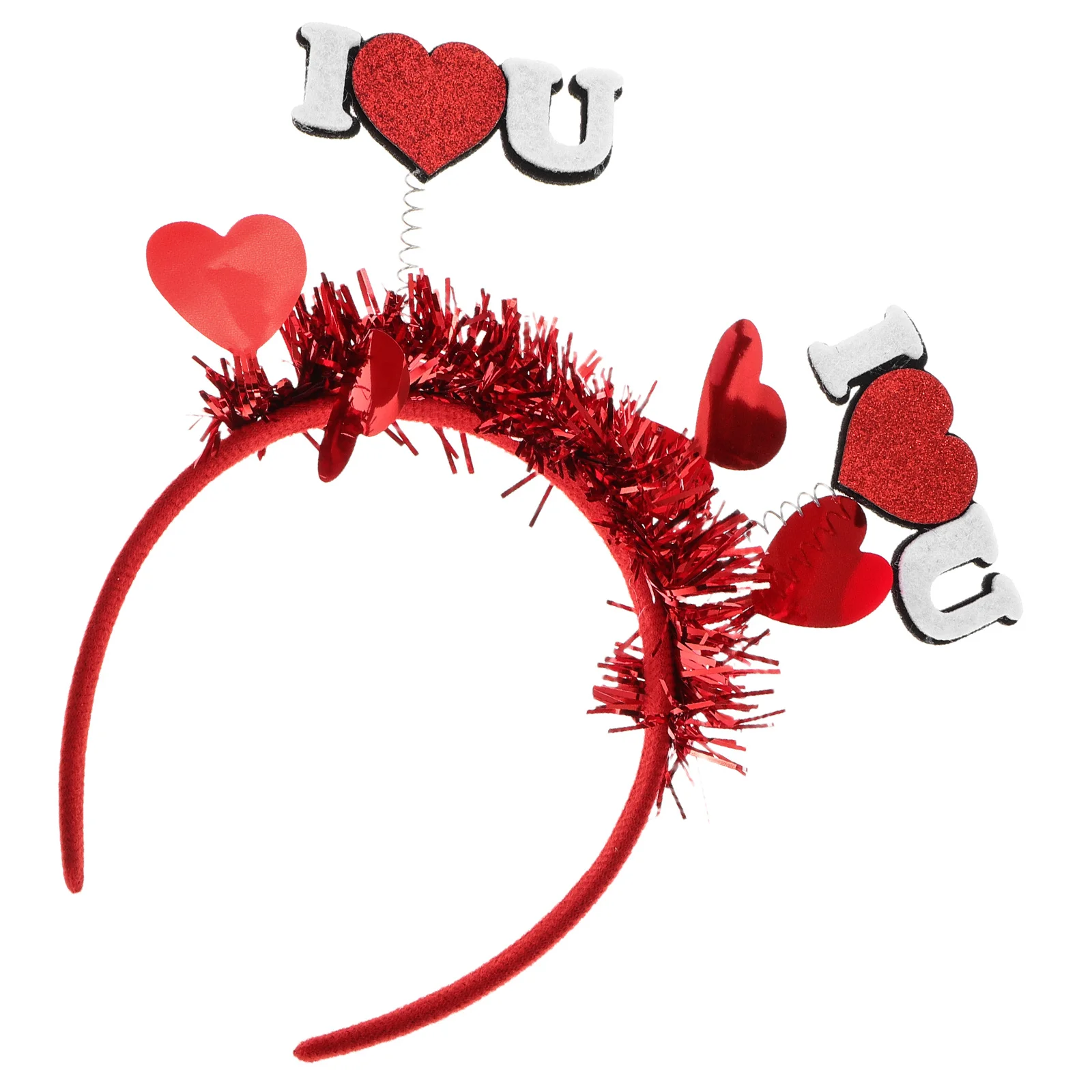 

Red Heart Headband Comfortable Fit Love Hairband Wedding Party Holiday Romantic Hair Accessories Party Hair Accessories