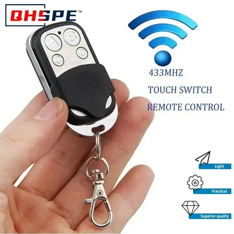 

3pcs Remote Control Cloner - Key Fob Duplicator for Gates & Garage Doors, Long-Distance, Fixed Code Le Code For Gate Garage Door