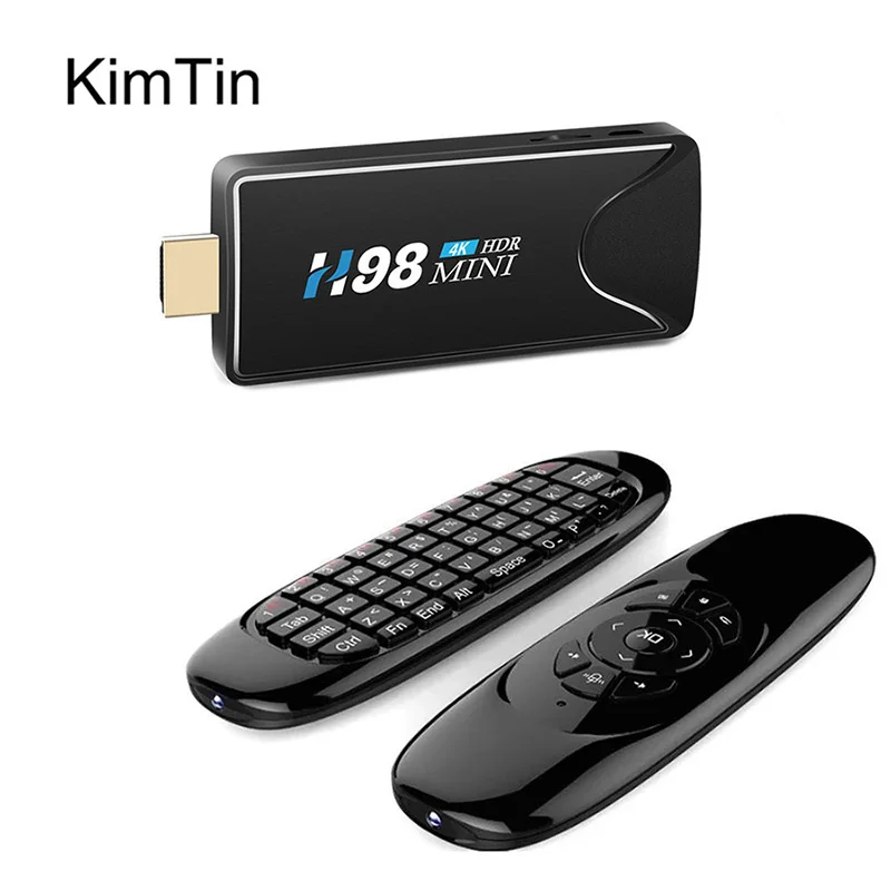 

KimTin H98 Mini 6K Android TV Stick H616 Quad Core 2GB 16GB 4K Android 10 TV Dongle Miracast 2.4G 5G WiFi Smart Media Player