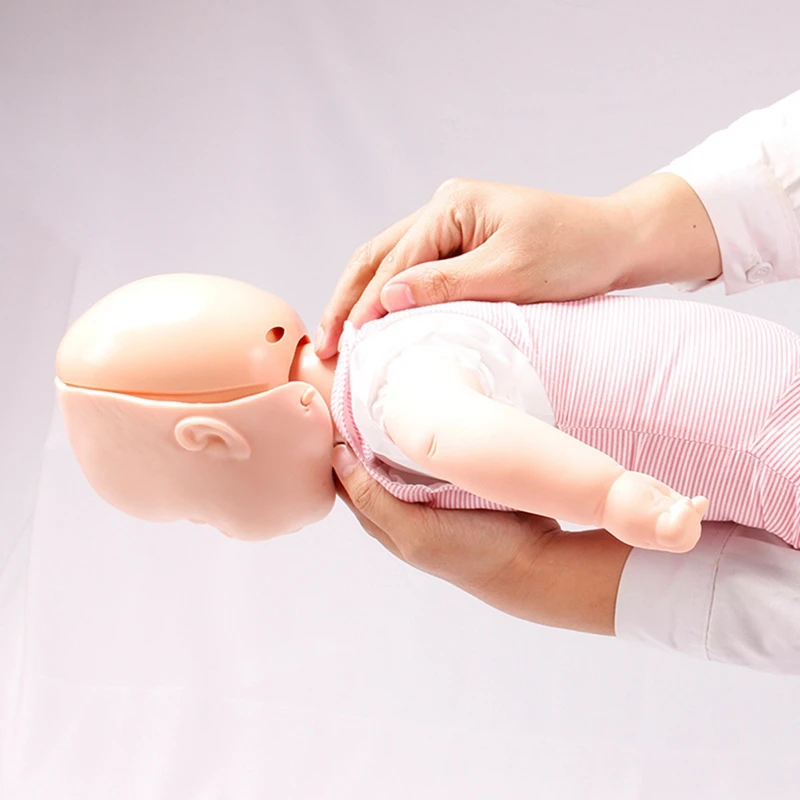 Baby Choking Prevention And Cprs Simulator Infant Airway Blockage Training Manikin Set For Childcares Providers