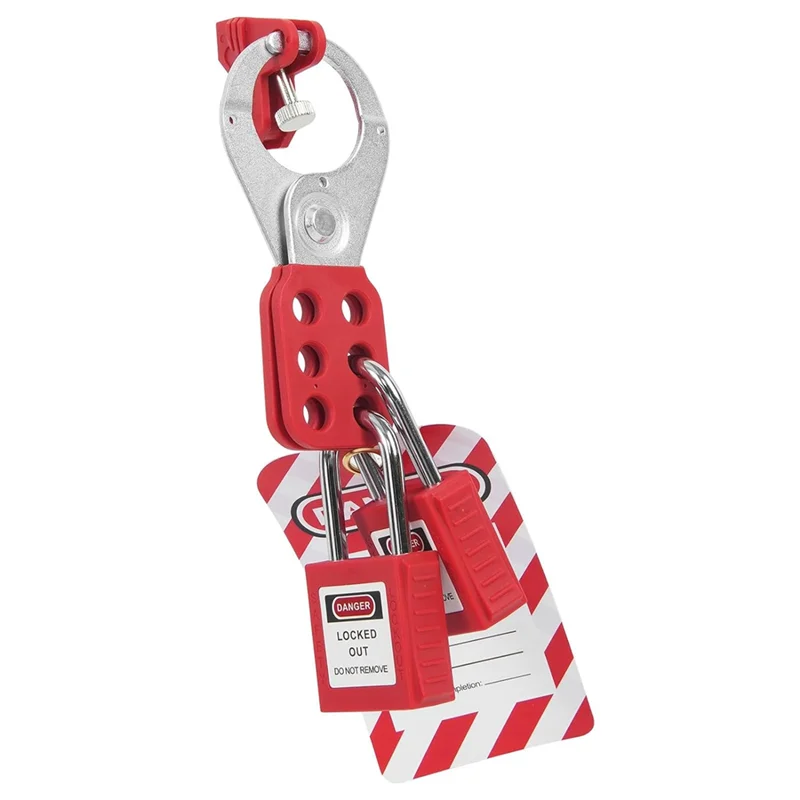 

Y19A Electrical Lockout Tagout Kit, 47 PCS Safety Lotokit Circuit Breaker Lockouts, For Industrial, Electric Power