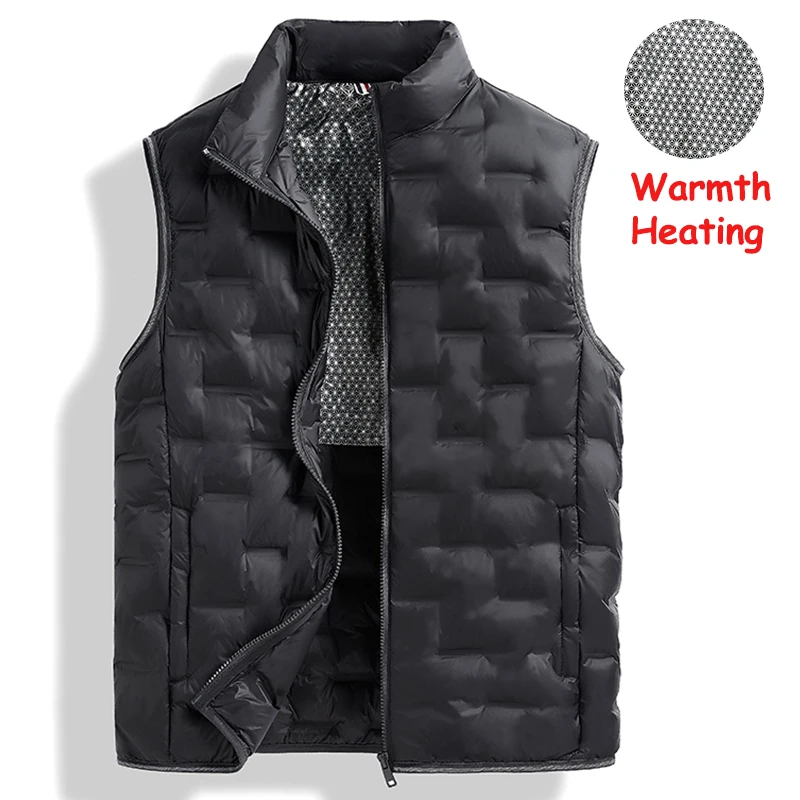 Men Winter New White Duck Down Vest Men Stand Collar Waterproof Puffer Vest Ultralight Windproof High Quality Down Vest Male