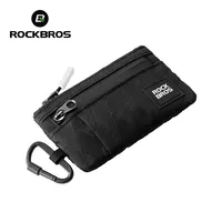 ROCKBROS Small Cycling Phone Bag Mini Ultralight Hand Bag Hanging Buckle Multifunction Card Bag Item Storage Wallet Commute Bag