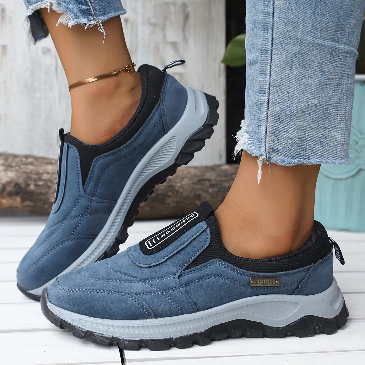 

Уличная комплексная тренировочная повседневная дышащая замшевая кожаная обувь, нескользящая прогулочная обувь, спортивная обувь