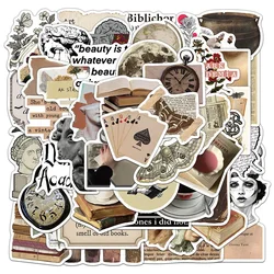 10/25/50pcs Mixed Retro Art Stickers Graffiti for Decor Stationery Suitcase Water Bottle Phone Laptop Skateboard Scrapbooking