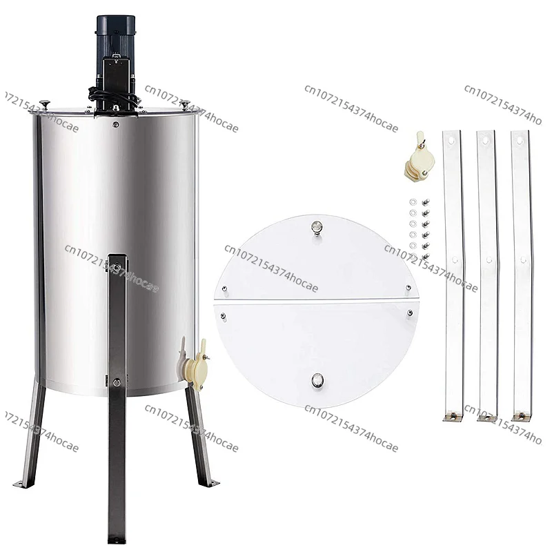 Electric Honey Extractor 2/3 Frames Stainless Steel Honey Centrifuge Honeycomb Spinner Crank Beekeeping Equipment for Bees