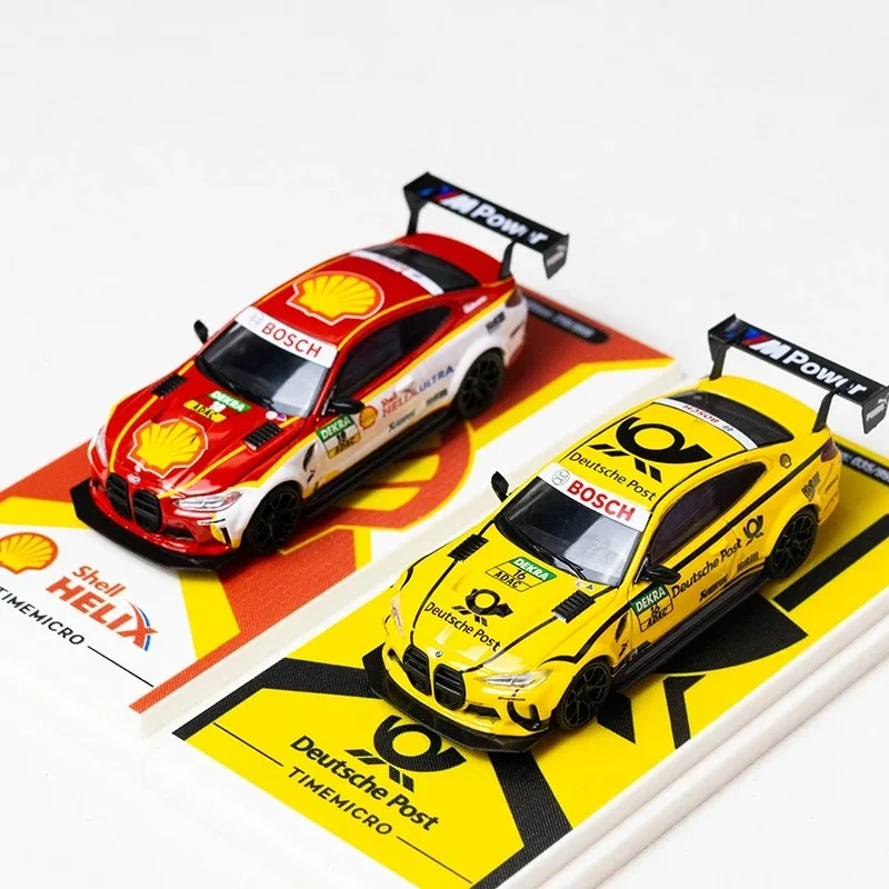 

TimeMicro 1:64 G82 M4 modified Shell&Deutsche Post alloy car model